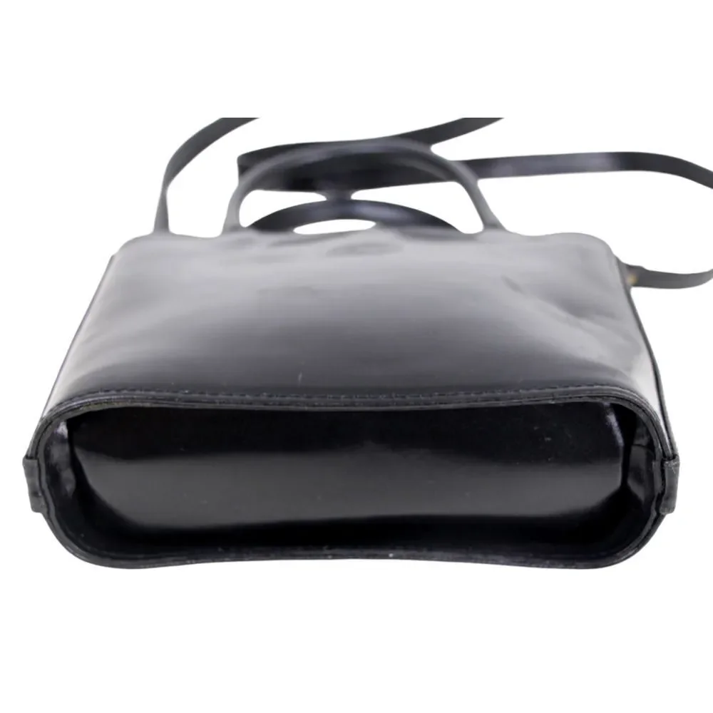 HANDMADE FLORENCE BLACK GENUINE LEATHER SHOULDER BAG XBODY SATCHEL HANDBAG PURSE